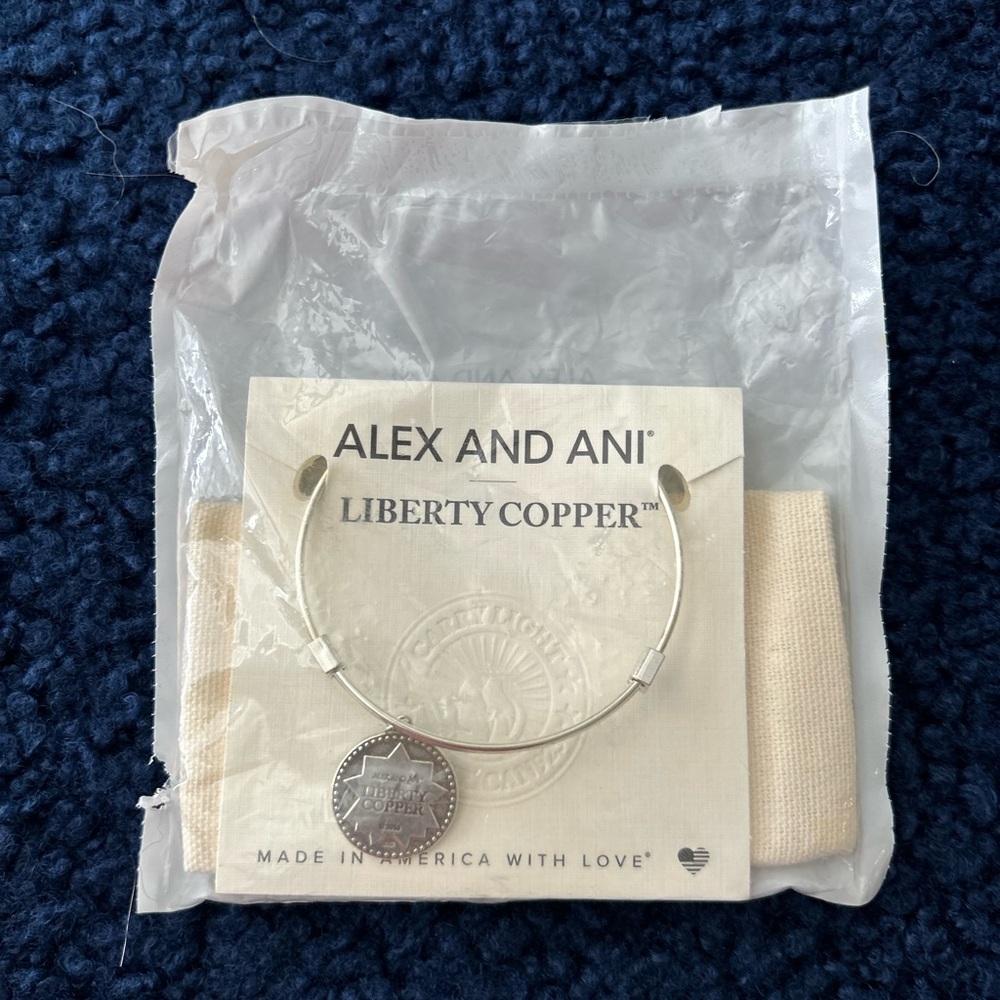 ALEX and ANI 🗽 RARE🗽 Liberty🗽Copper bracelet - Picture 2 of 5